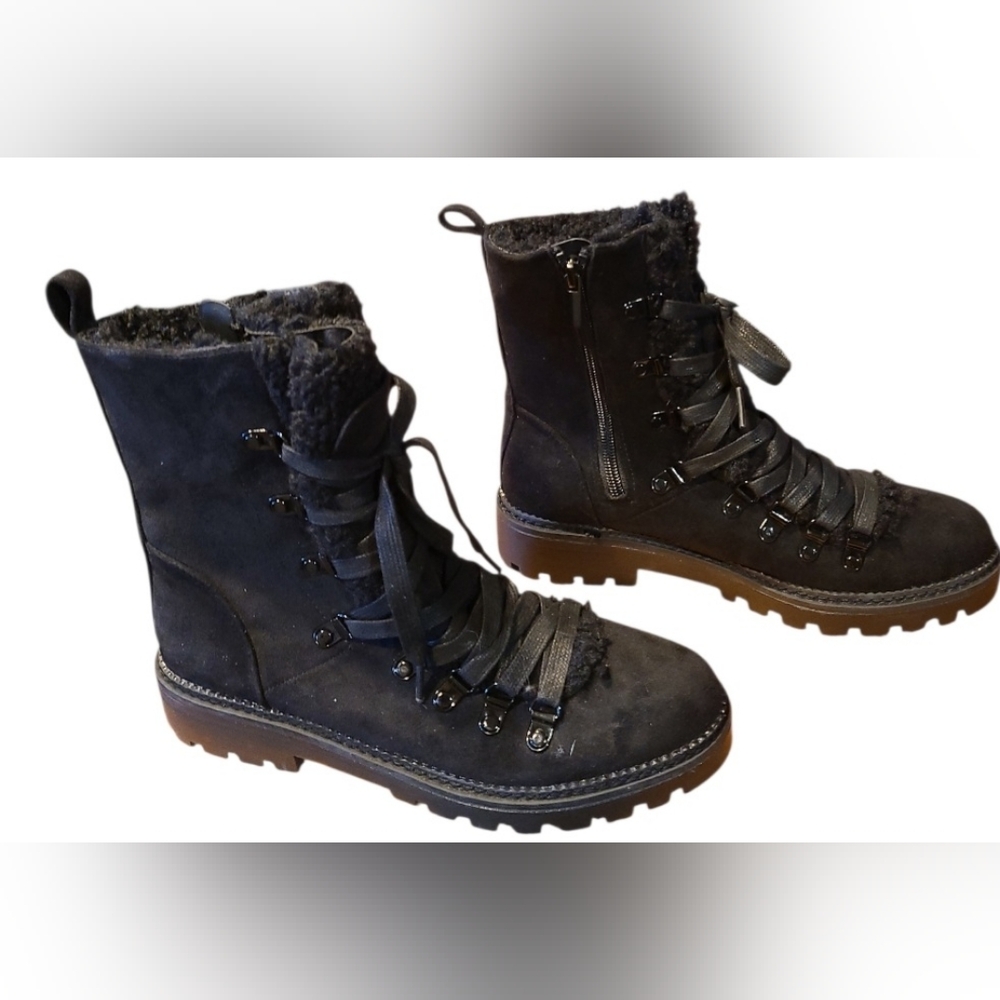 Scoop Laceup Combat Style Boots - Picture 2 of 7